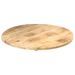 Dessus de table Bois de manguier solide Rond 25-27 mm 70 cm - Photo n°8