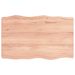 Dessus de table bois massif traité bordure assortie - Photo n°2