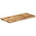 Dessus de table bord vivant 100x40x2,5 cm bois de manguier brut - Photo n°2