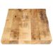 Dessus de table bord vivant 100x40x2,5 cm bois de manguier brut - Photo n°4