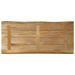 Dessus de table bord vivant 100x40x2,5 cm bois de manguier brut - Photo n°5