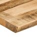 Dessus de table bord vivant 100x40x2,5 cm bois de manguier brut - Photo n°6