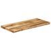 Dessus de table bord vivant 100x40x3,8 cm bois de manguier brut - Photo n°2