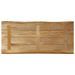 Dessus de table bord vivant 100x40x3,8 cm bois de manguier brut - Photo n°5