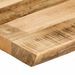 Dessus de table bord vivant 100x40x3,8 cm bois de manguier brut - Photo n°6