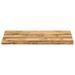 Dessus de table bord vivant 100x60x2,5 cm bois de manguier brut - Photo n°3