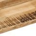 Dessus de table bord vivant 100x60x2,5 cm bois de manguier brut - Photo n°7