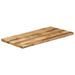 Dessus de table bord vivant 100x60x3,8 cm bois de manguier brut - Photo n°2