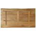 Dessus de table bord vivant 100x60x3,8 cm bois de manguier brut - Photo n°5