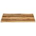 Dessus de table bord vivant 100x80x2,5 cm bois de manguier brut - Photo n°3