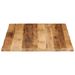 Dessus de table bord vivant 100x80x2,5 cm bois de manguier brut - Photo n°4