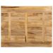 Dessus de table bord vivant 100x80x2,5 cm bois de manguier brut - Photo n°5