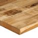 Dessus de table bord vivant 100x80x2,5 cm bois de manguier brut - Photo n°6