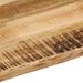 Dessus de table bord vivant 100x80x2,5 cm bois de manguier brut - Photo n°7