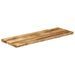 Dessus de table bord vivant 110x40x2,5 cm bois de manguier brut - Photo n°2