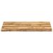 Dessus de table bord vivant 110x60x3,8 cm bois de manguier brut - Photo n°3