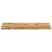 Dessus de table bord vivant 120x40x2,5 cm bois de manguier brut - Photo n°3