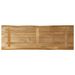 Dessus de table bord vivant 120x40x2,5 cm bois de manguier brut - Photo n°5