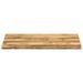 Dessus de table bord vivant 120x60x2,5 cm bois de manguier brut - Photo n°3