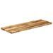 Dessus de table bord vivant 140x40x2,5 cm bois de manguier brut - Photo n°2