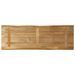 Dessus de table bord vivant 140x40x2,5 cm bois de manguier brut - Photo n°5