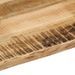 Dessus de table bord vivant 140x40x2,5 cm bois de manguier brut - Photo n°7