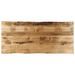 Dessus de table bord vivant 140x60x2,5 cm bois de manguier brut - Photo n°1