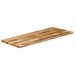 Dessus de table bord vivant 140x60x3,8 cm bois de manguier brut - Photo n°2