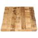 Dessus de table bord vivant 140x60x3,8 cm bois de manguier brut - Photo n°4