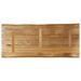 Dessus de table bord vivant 140x60x3,8 cm bois de manguier brut - Photo n°5