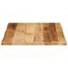 Dessus de table bord vivant 40x40x2,5 cm bois de manguier brut - Photo n°4