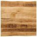 Dessus de table bord vivant 60x60x3,8 cm bois de manguier brut - Photo n°1