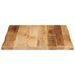 Dessus de table bord vivant 60x60x3,8 cm bois de manguier brut - Photo n°4