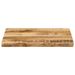 Dessus de table bord vivant 70x40x2,5 cm bois de manguier brut - Photo n°3