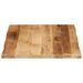 Dessus de table bord vivant 70x60x2,5 cm bois de manguier brut - Photo n°4