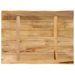 Dessus de table bord vivant 70x60x2,5 cm bois de manguier brut - Photo n°5