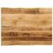 Dessus de table bord vivant 70x60x3,8 cm bois de manguier brut - Photo n°1