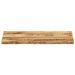 Dessus de table bord vivant 80x40x2,5 cm bois de manguier brut - Photo n°3