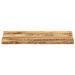 Dessus de table bord vivant 80x40x3,8 cm bois de manguier brut - Photo n°3