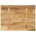 Dessus de table bord vivant 80x60x2,5 cm bois de manguier brut - Photo n°5