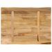 Dessus de table bord vivant 80x60x3,8 cm bois de manguier brut - Photo n°5