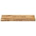 Dessus de table bord vivant 90x40x2,5 cm bois de manguier brut - Photo n°3