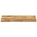 Dessus de table bord vivant 90x40x3,8 cm bois de manguier brut - Photo n°3