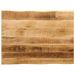 Dessus de table bord vivant 90x60x2,5 cm bois de manguier brut - Photo n°1