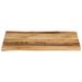 Dessus de table bord vivant 90x60x2,5 cm bois de manguier brut - Photo n°3