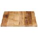 Dessus de table bord vivant 90x60x2,5 cm bois de manguier brut - Photo n°4