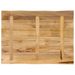 Dessus de table bord vivant 90x60x2,5 cm bois de manguier brut - Photo n°5