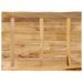 Dessus de table bord vivant 90x60x3,8 cm bois de manguier brut - Photo n°5