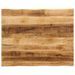 Dessus de table bord vivant 90x80x2,5 cm bois de manguier brut - Photo n°1