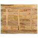 Dessus de table bord vivant 90x80x2,5 cm bois de manguier brut - Photo n°5